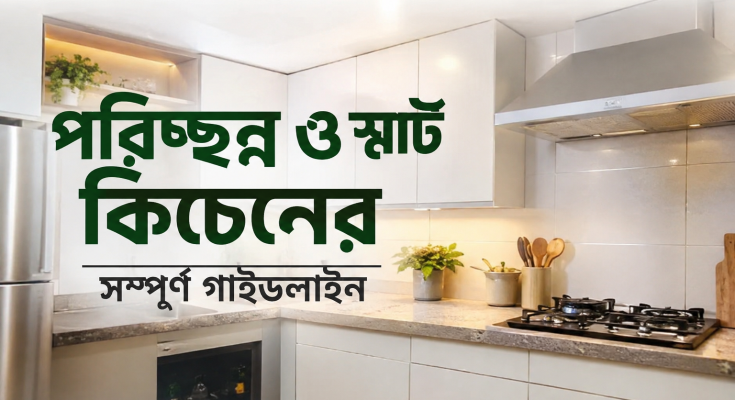 পরিচ্ছন্ন ও স্মার্ট কিচেনের সম্পূর্ণ গাইডলাইন