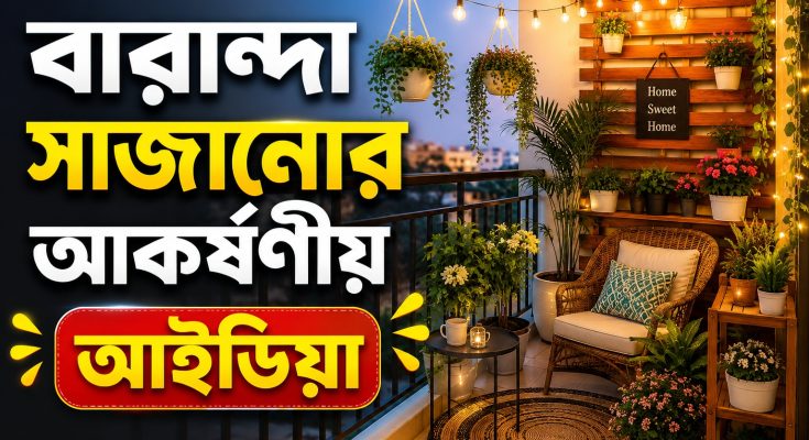 বারান্দা সাজানোর আকর্ষণীয় আইডিয়া